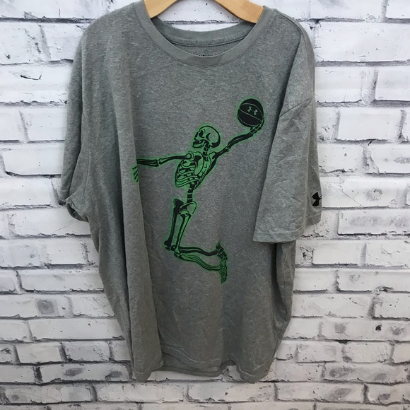 under armour skeleton shirt